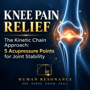Knee pain relief diagram